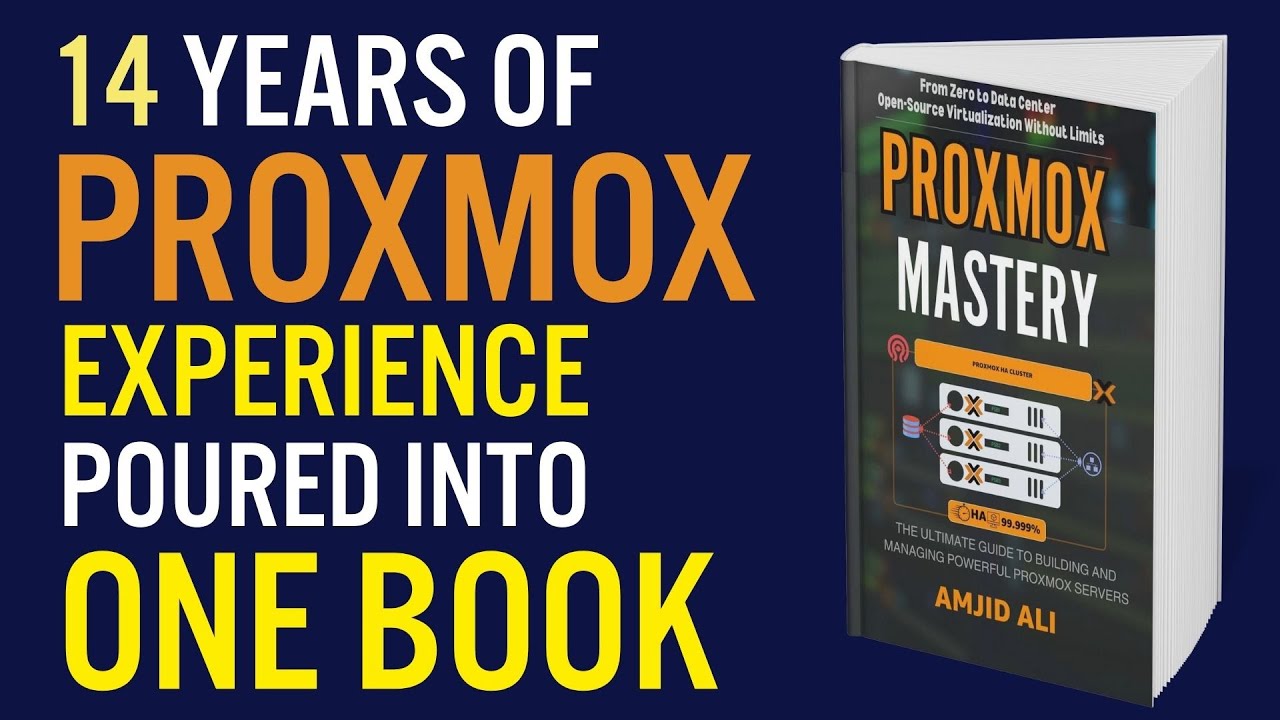14 Years of Experience Poured Into One Book – for Proxmox Lovers