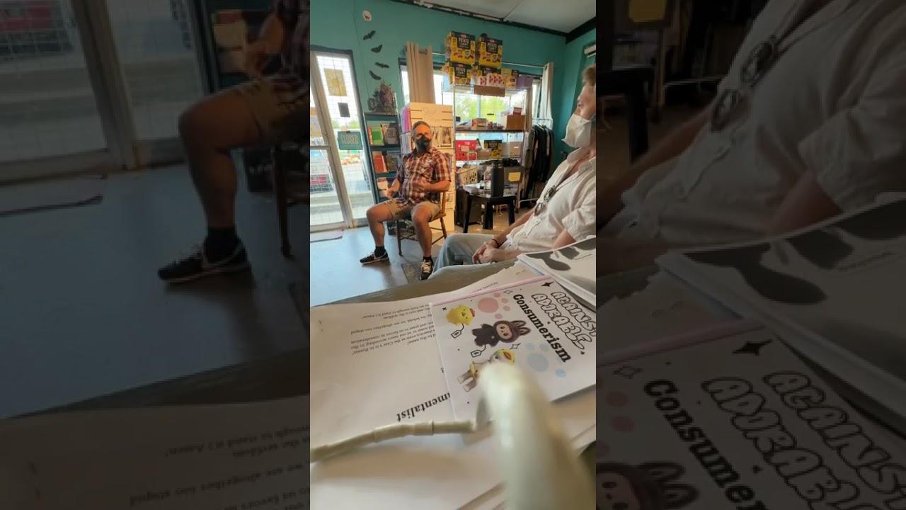 Jay Ponti and Lucas Neff talk about Standing Rock and Be The Revolution at Monkey Wrench Books