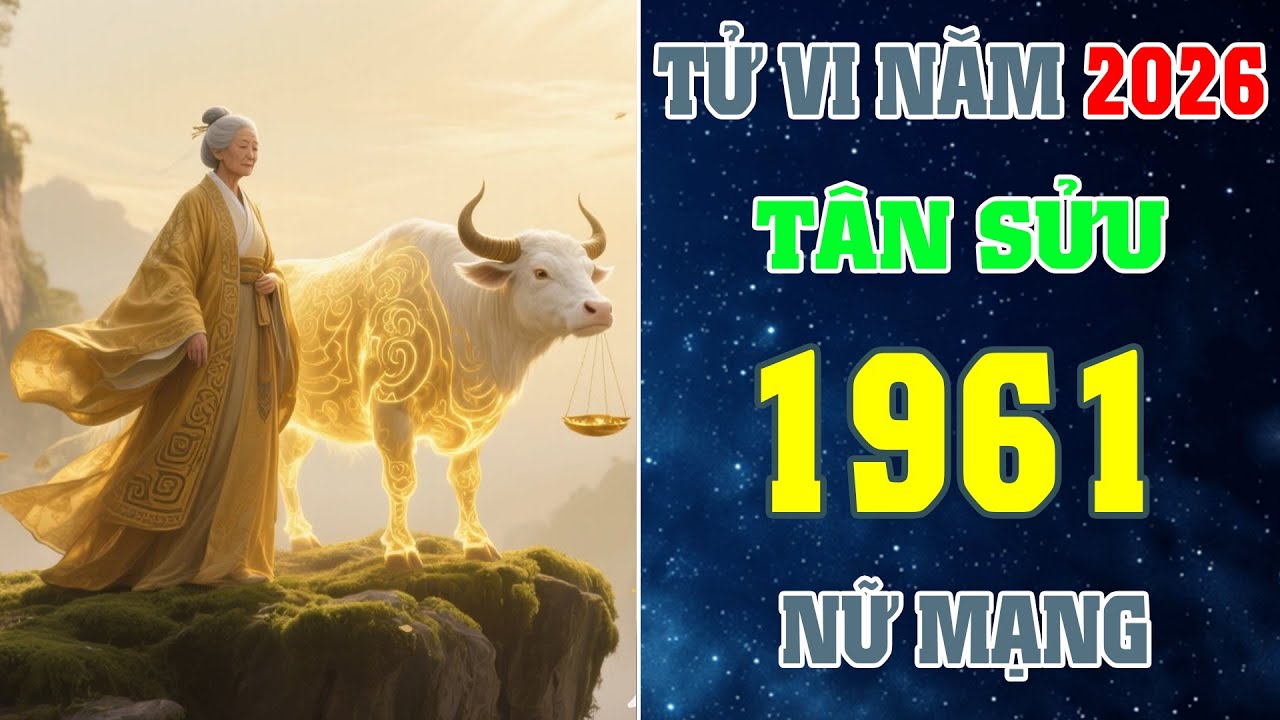 Tử Vi Tân Sửu 1961 Nữ Mạng Năm 2026: Ổn Định Là Phúc, Tịnh Tâm Là Tài.