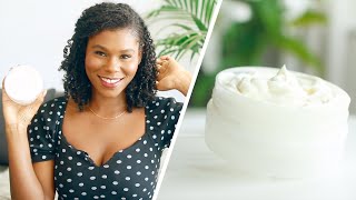 HOMEMADE NATURAL HAIR CREAM MOISTURIZER