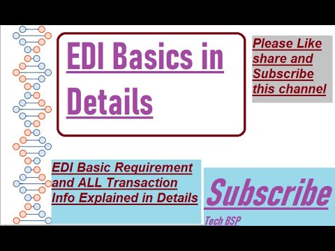 Vídeo: Què és el format EDI x12?