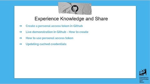 Github | How to create a  Personal access token (PATs)