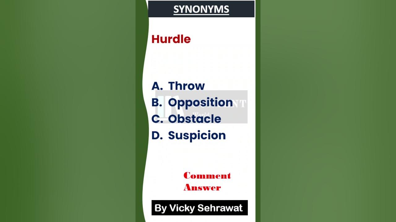 "Synonyms Challenge Test Your Vocabulary with Exciting MultipleChoice