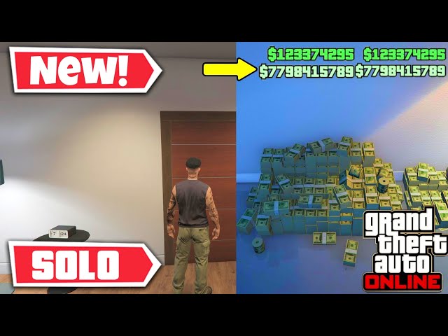 CÓDIGO DE DINHEIRO NO GTA 5💲 SAAAIU💲100 MILHÕES SOLO EM MINUTOS💲GLITCH  DE DINHEIRO GTA 5 ONLINE SOLO 