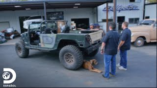 Modifican antiguo Jeep militar | Texas Metal | Discovery en español