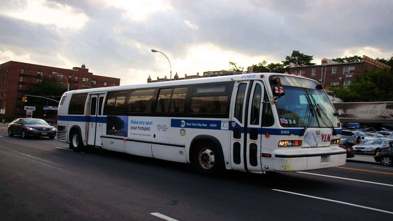 MTA New York City Bus 1997 NovaBus RTS-06 9365 [ Audio Clip ] - YouTube