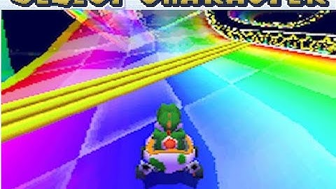 Mario Kart DS | Single Player Menu + Rainbow  Road (Mashup)