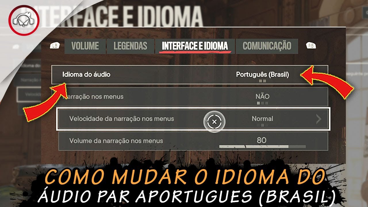 Miniatura do vídeo Far Cry 6, Como mudar o idioma do áudio para Português (Brasil) | super dica PT-BR
