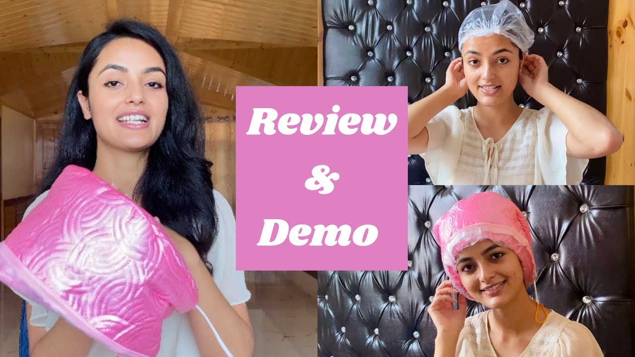 Hair Spa Cap Review & Demo hair spa at home Garima Verma