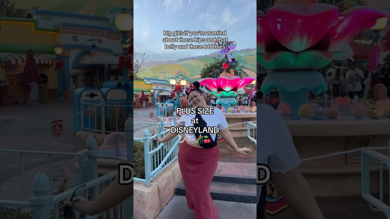 Plus Size at Disneyland pt.1🤳🏼 