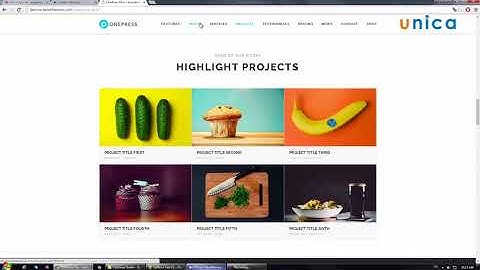 Học jQuery từ cơ bản đến nâng cao Bai 10  Gioi thieu project va xu huong web one page