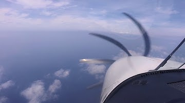 Approach and Landing in Nice LFMN, Runway 04L