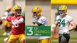 Three Things: Jordan Love, offseason changes, and Tyler Davis