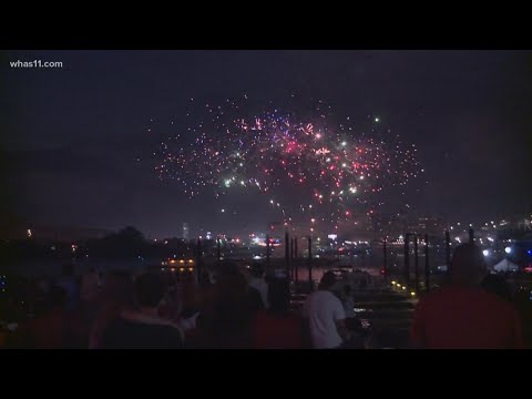 Nightly fireworks firing