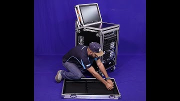 CASE TIPO RACK PARA SISTEMA E-MOTION LV 1 WAVES LIVE