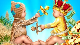 I Was Switched With a Billionaire's Baby at Birth / Rich Family vs. Poor Family