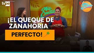 🥕 Learn how to make a delicious carrot cake on "Más conectados" screenshot 5