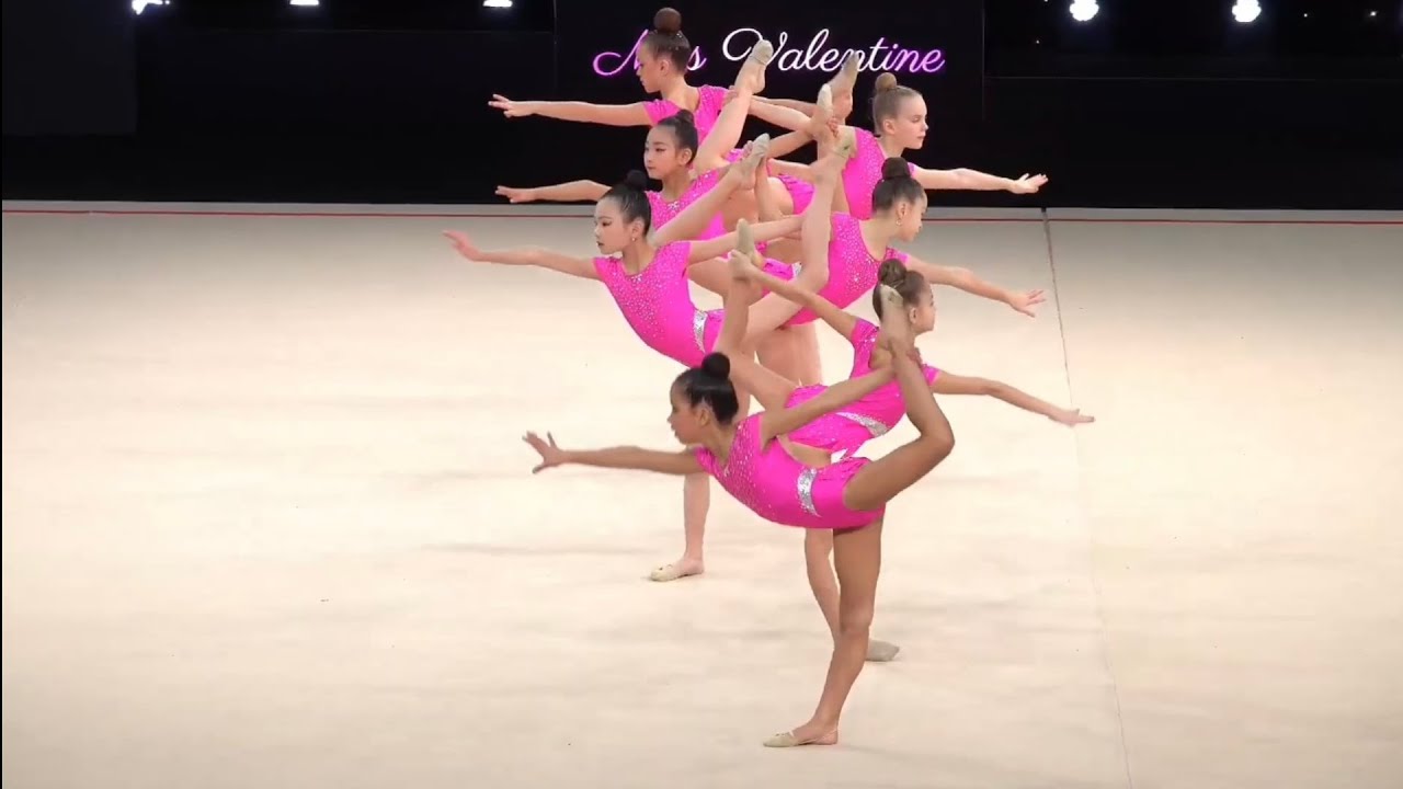 TEAM GLIMMER CAN Miss Valentine Tartu Grand Prix #эстетическаягимнастика #aestheticgroupgymnastics