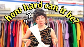 Is it possible to thrift an ENTIRE new spring wardrobe? Let's find out!🕵️ Thrift with me for SPRING!