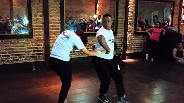 Val Clemente & Vanessa Bonilha zouk demo @ Aliança Zouk