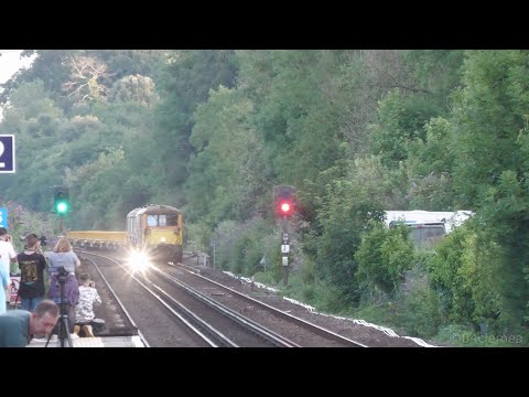 Sparks Fly On The Last Class 73 Hoo Junction Tripper - 73136 & 73119 - 7/7/23