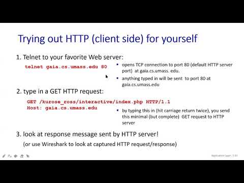 #67 | 24 HTTP Client Side Connection | Class With Sonali