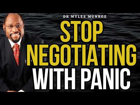 DR MYLES MUNROE: Win the Battle in Your Mind DAILY The Consistency System That Breaks Anxiety