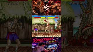 Sagat vs Zangief  Fight #1  Round 1