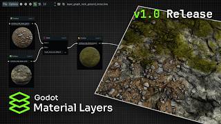 Godot Material Layers 1.0 is Finally Here! Node Graph, New Materials & More