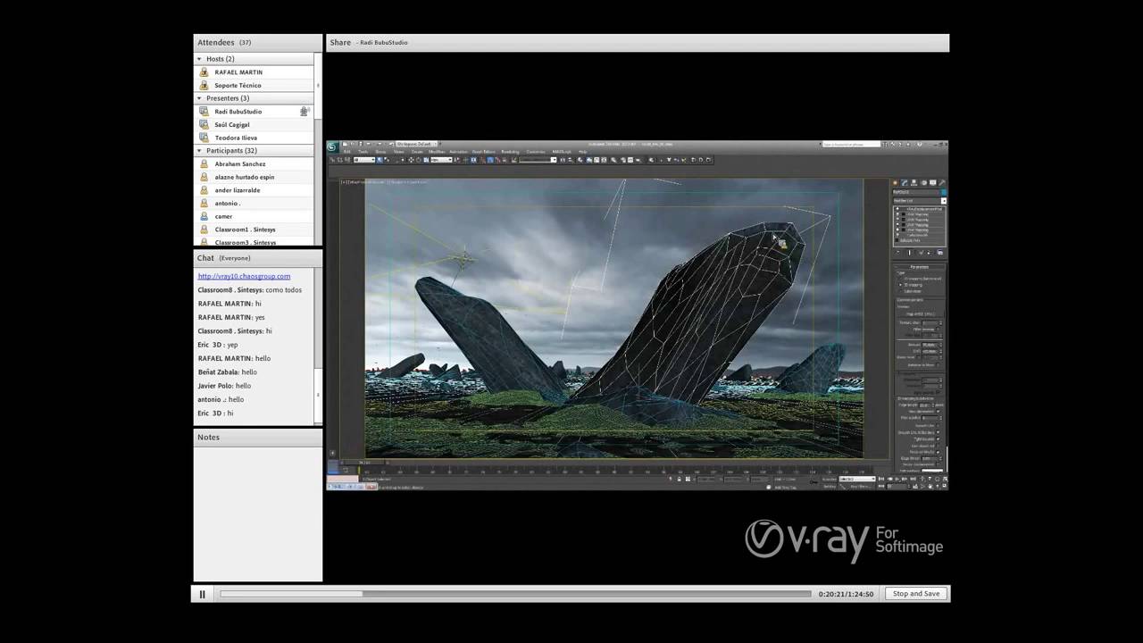 V-Ray for Softimage in The making of Sajnt