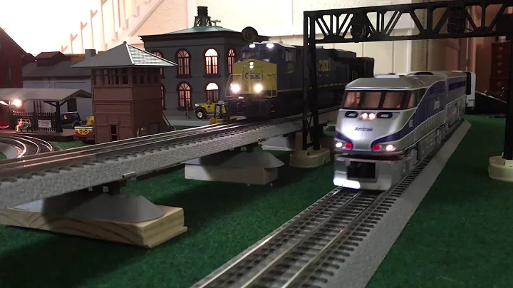 MTH PS2 PS3 Trains in Action (Surfliner & CSX)