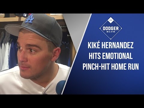 Kiké Hernandez Hits Emotional Pinch-Hit Home Run