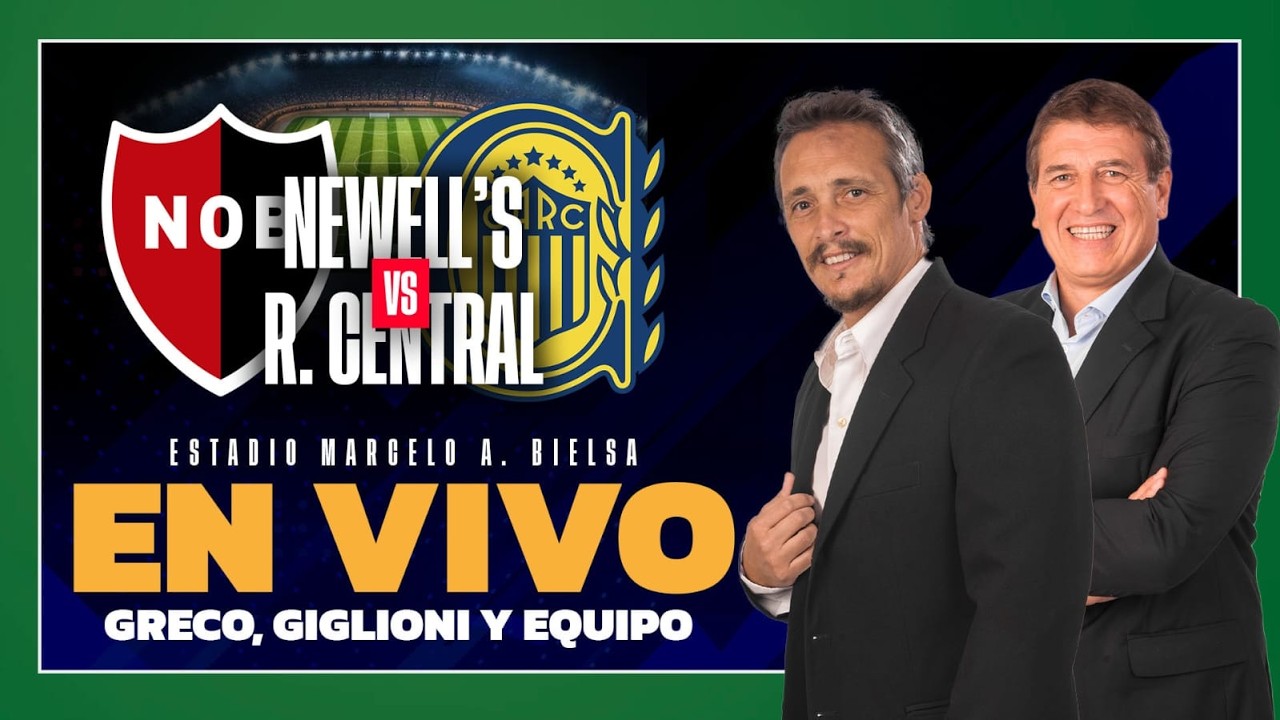 🔴 NEWELL'S vs ROSARIO CENTRAL EN VIVO | CLASICO ROSARINO | TORNEO APERTURA | Estadio 3 | Cadena 3