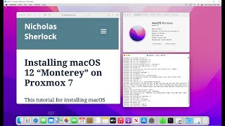 How-to: Install MacOS Monterey in Proxmox 7 (Hackintosh)