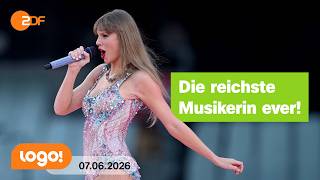 Taylor Swift: Wie ist sie so krass erfolgreich? | logo!-Nachrichten vom 07.06.26
