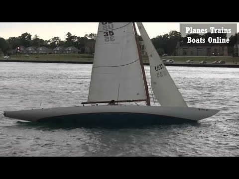 Sailboat Not Able To Make It Up River