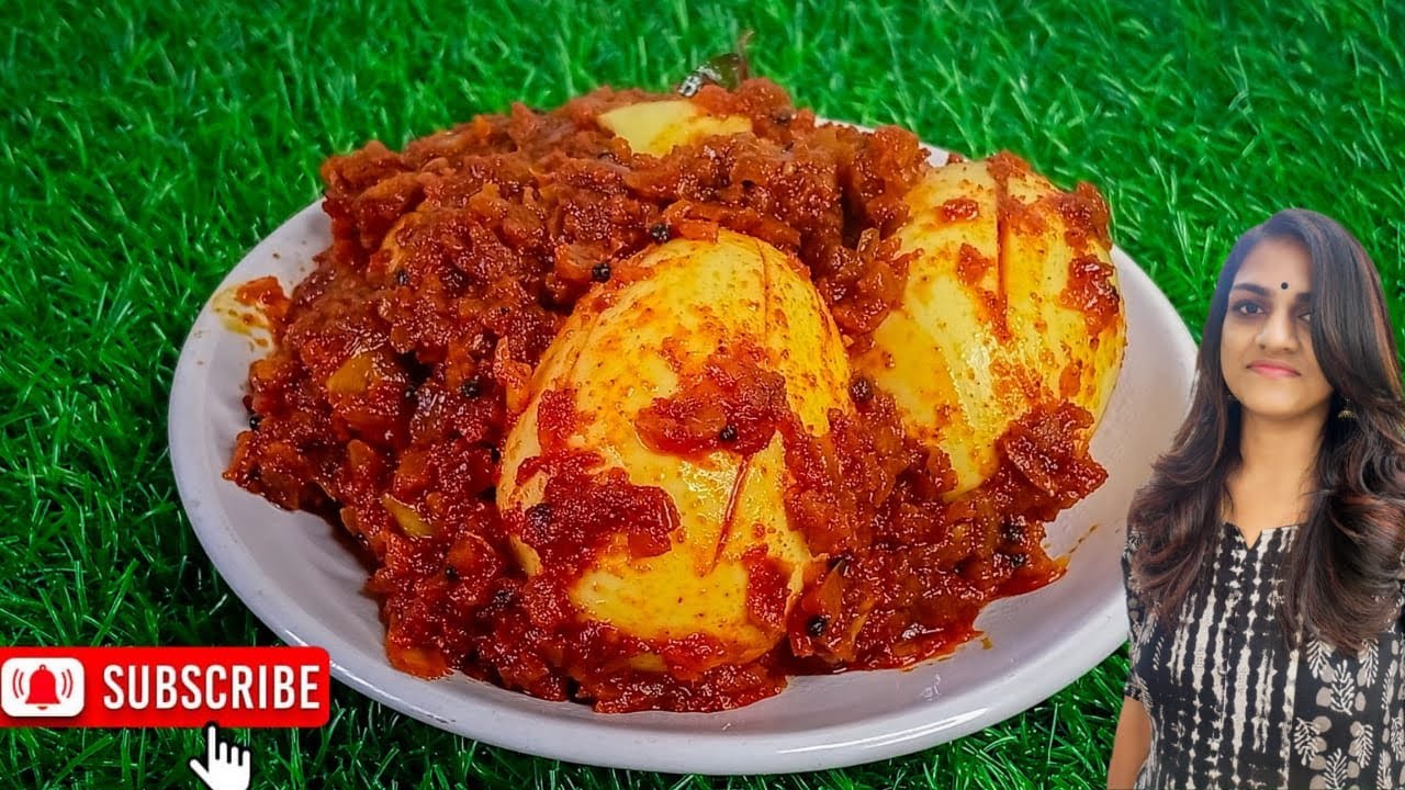 Egg Masala Fry Recipe | മുട്ട മസാല ഫ്രൈ റെസിപ്പി 🥚