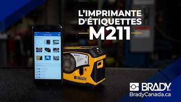 Brady M211 Portable Bluetooth Label Printer | Overview | French Canada