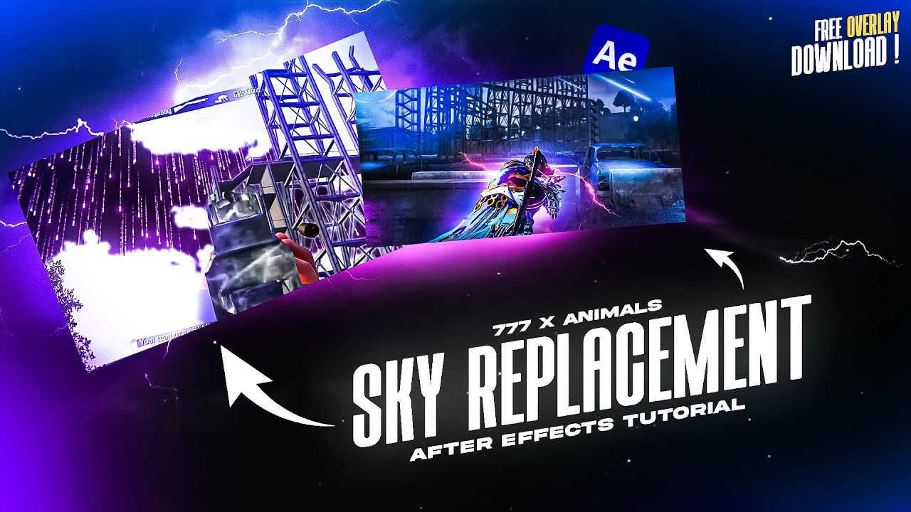 7 7 7 - Animals Sky Replacement Tutorial 😈🔥