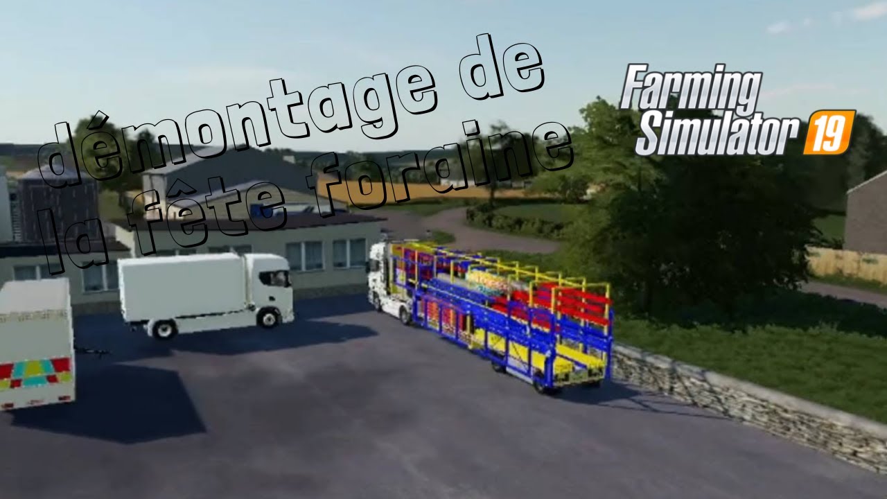 démontage de la fête foraine (partie4sur5)