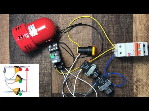 دائرة تشغيل جرس مع عوامة