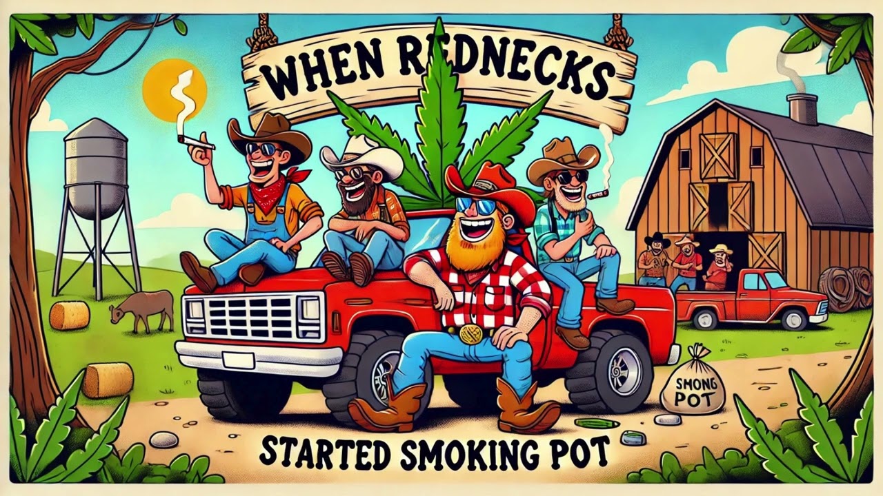 When Rednecks Started Smoking Pot - Funny Country Music Redneck Song by Phil the Busker