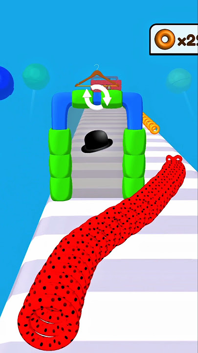 OMG! I’M STUCK IN SLITHER SNAKE RUNNER 3D! PLZ HELP! 🐍😭💥#gaming​​​ #shorts​​​ #viralshorts
