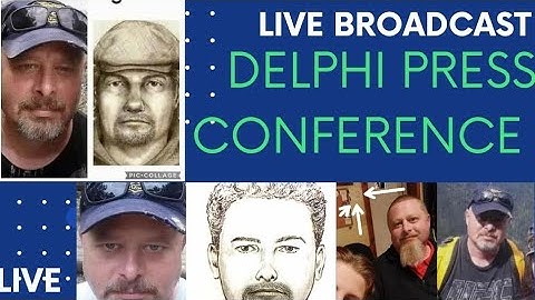 LIVE press CONFERENCE ON Delphi arrest of Richard Allen in connection to abby & Libbys murders!