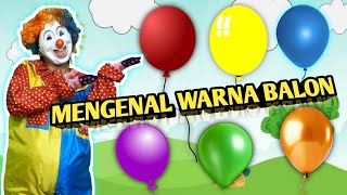 Mengenal Warna Balon - Bermain Sambil Belajar Bersama Badut & Ultraman