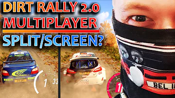 Can you play dirt split-screen?
