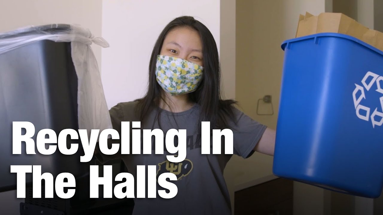 Recycling in the Residence Halls | CU Boulder
