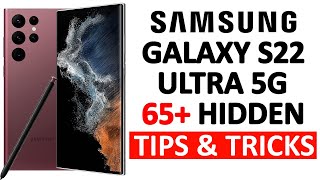 Samsung Galaxy S22 Ultra 65+ TIPS, TRICKS & HIDDEN FEATURES  | AMAZING HACKS - THAT NO ONE SHOWS 🔥🔥🔥