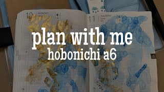 hobonichi original a6 plan with me | week 24 2019