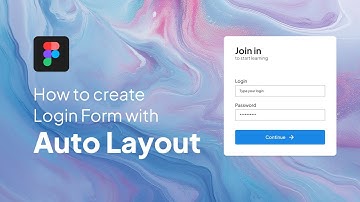Figma tutorial for beginners: How to create Login Formwith Auto Layout  in Figma #tutorial